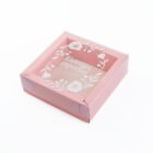 Caja doble pared con tapa de acetato 10X10X4cm (ENTREGA ESPECIAL)