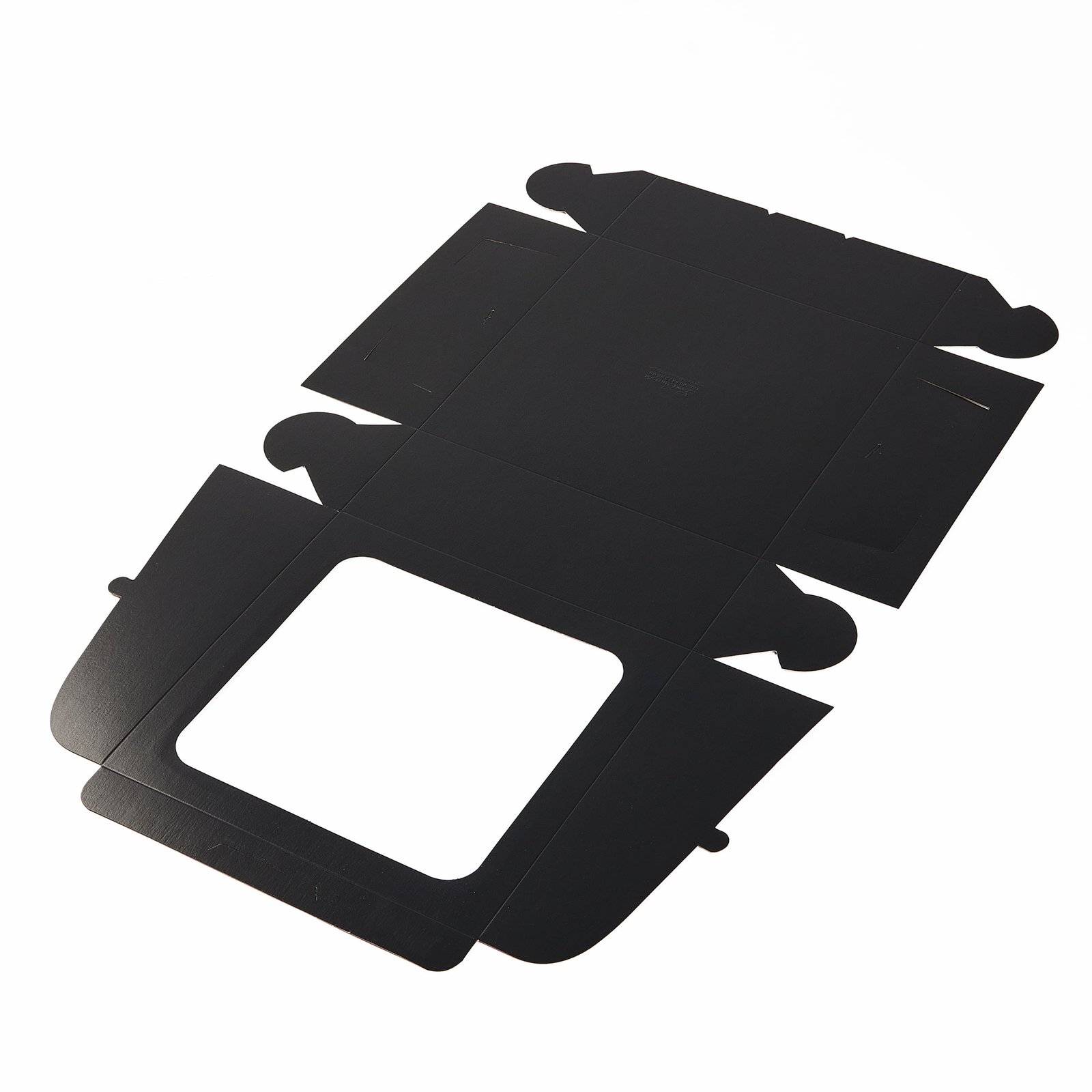 Caja de cartón con ventana 25x25x10cm