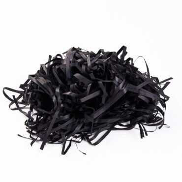 Viruta de papel Negro (Peso aproximado 3 gramos)