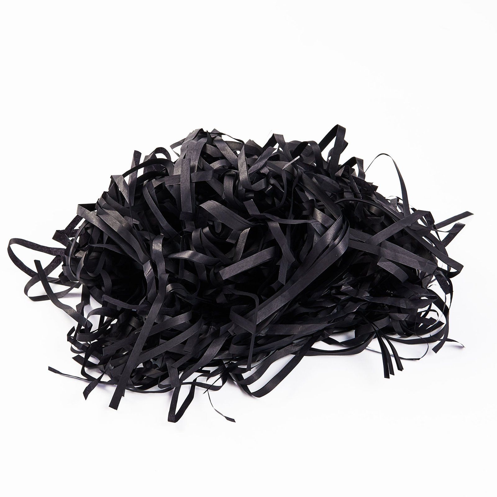 VIRUTA-NEGRA_2 Viruta de papel Negro (Peso aproximado 3 gramos)