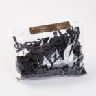 VIRUTA-NEGRA_3 Viruta de papel Negro (Peso aproximado 3 gramos)