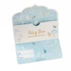 Lluvia de sobres 17,5x9 cm (Amor que florece- Azul)