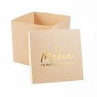 Caja de cartón base y tapa 20x20x20 cm Estampada (Amor que florece)