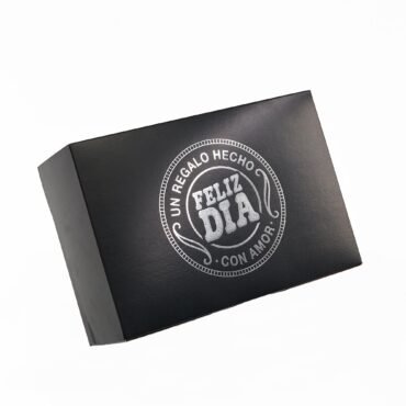 Caja de cartón 23X16X9 cm (Papá eres mi todo- Metaliza Plata)