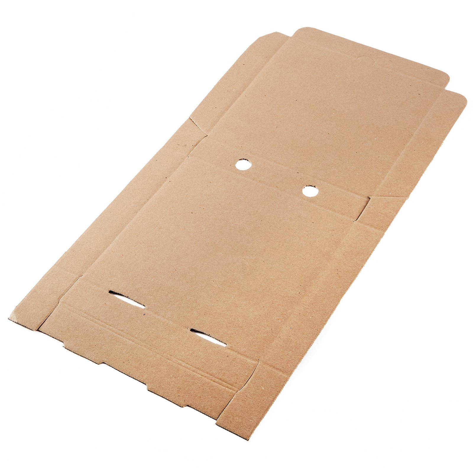Caja para pizza en cartón corrugado de 24x24x4cm