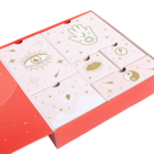 Caja tipo Calendario de adviento (Destellos de amor) 25x25x5,5cm