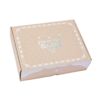 Caja Rígida 32x25x9 Caja rígida en cartón corrugado 32x25x9cm (Destellos de amor)