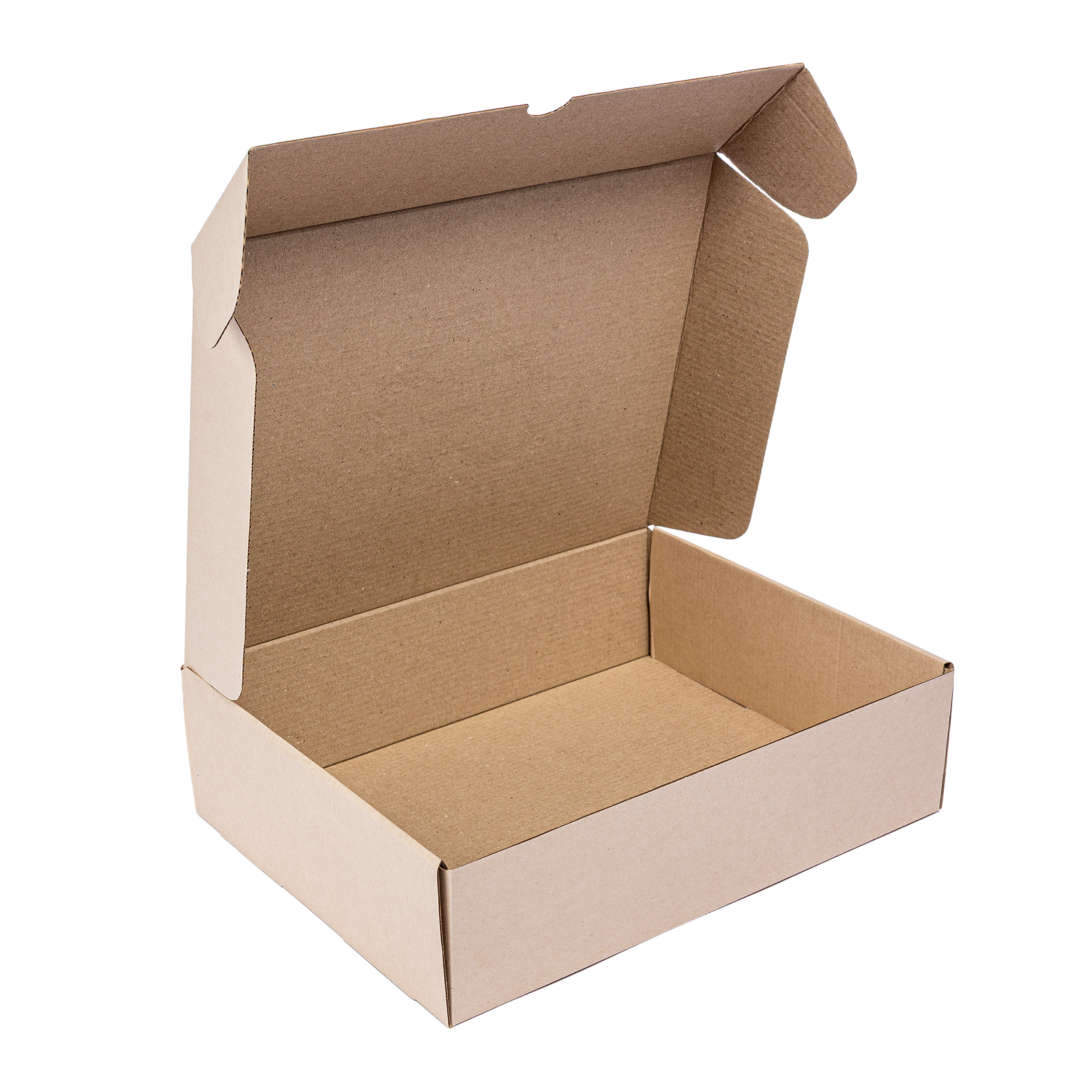 Caja Rígida 32x25x9 Abierta Caja rígida en cartón corrugado 32x25x9cm (Destellos de amor)