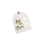 Tarjeta esto te va a encantar Tarjeta decorativa metalizada Paquete x 12 und - (Esto te va a encantar- CRUDO)