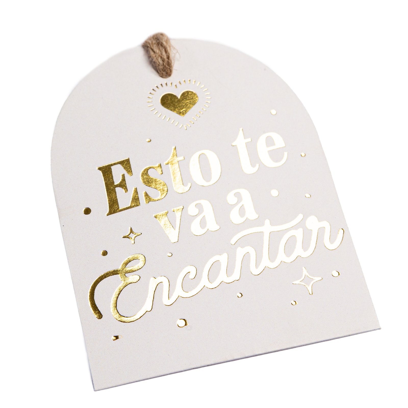 Tarjeta decorativa metalizada Paquete x 12 und – (Esto te va a encantar- CRUDO)
