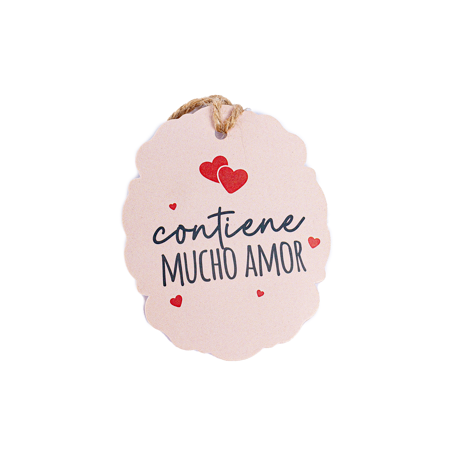 Tarjeta de regalo paquete x 12 und (Contiene mucho amor)