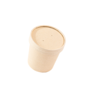 Contenedor de cartón ecológico 12oz (Naturals Bamboo)