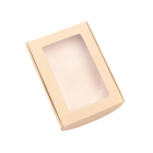 Caja para vela con ventana de acetato 12,5X17X3cm (CRUDO)