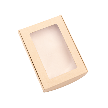Caja para vela con ventana de acetato 12,5X17X3cm (CRUDO)