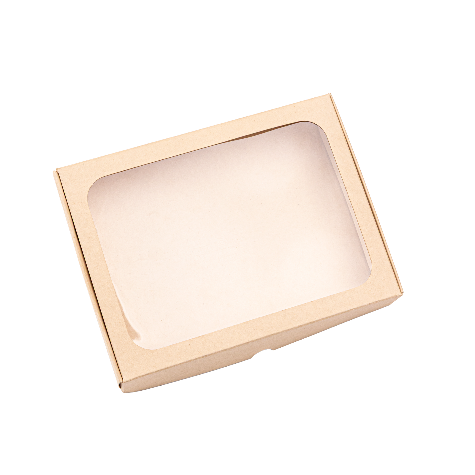 17,5x13,5 Caja Velas con ventana Crudo Caja para vela con ventana de acetato 17,5x13,5x3cm (CRUDO)